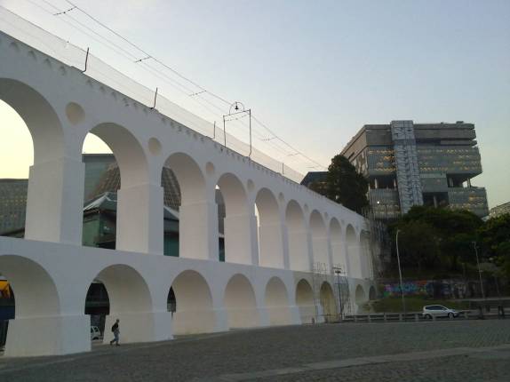 Arcos da Lapa reformados, no Rio de Janeiro - RJ